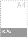 1/2 A5<br/><span style='font-size:11px;'>(7,4 * 21,0 cm)</span>